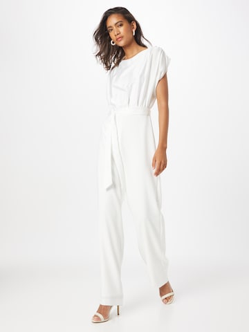 SWING Jumpsuit in White: front