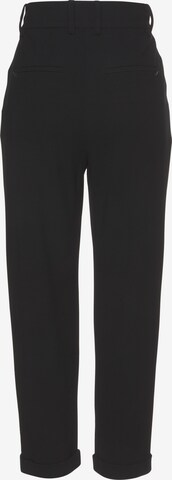 Regular Pantalon à pince MAC en noir