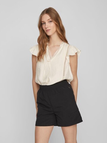 VILA Bluse 'LUCIA' in Beige: Vorderseite