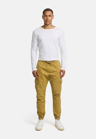 Regular Pantalon cargo 'INPillus' INDICODE JEANS en jaune