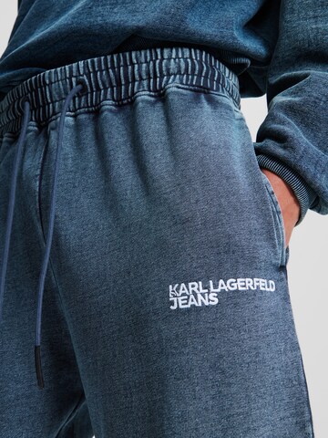 KARL LAGERFELD JEANS Szabványos Nadrág - kék