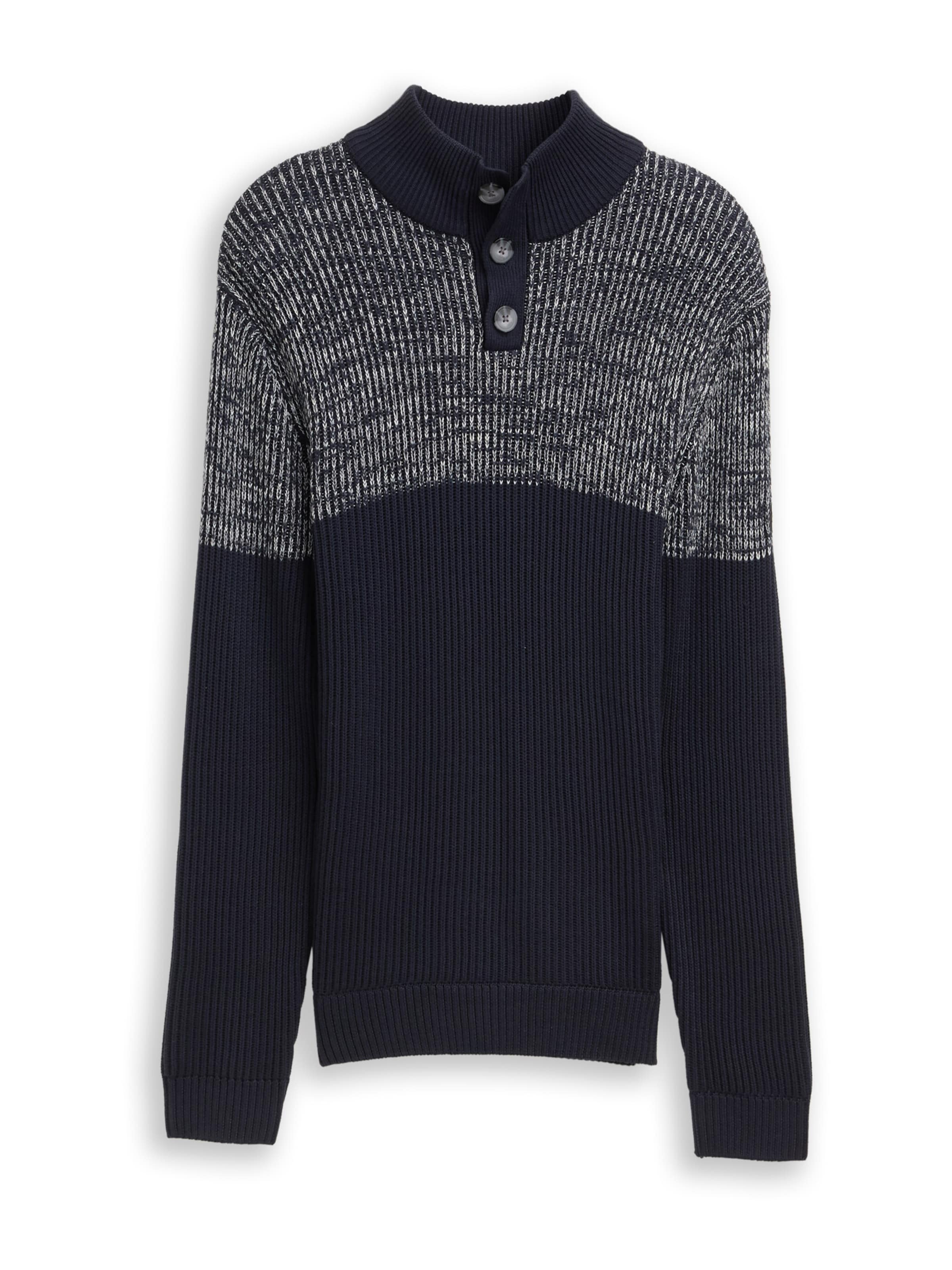 TOM TAILOR Свитер в Синий: спереди