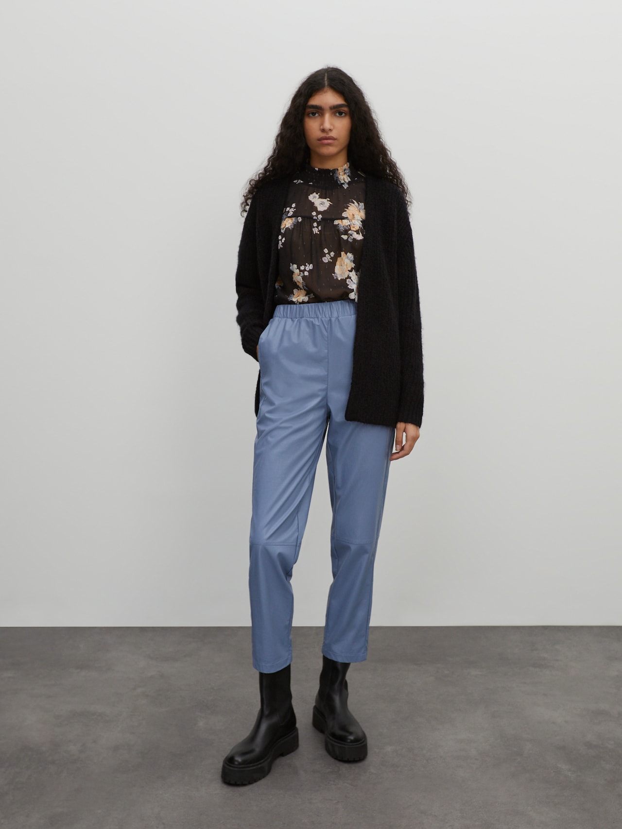 EDITED Produits Pantalon 'Harlow' bleu