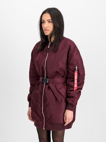 ALPHA INDUSTRIES Overgangsjakke i lilla: forside