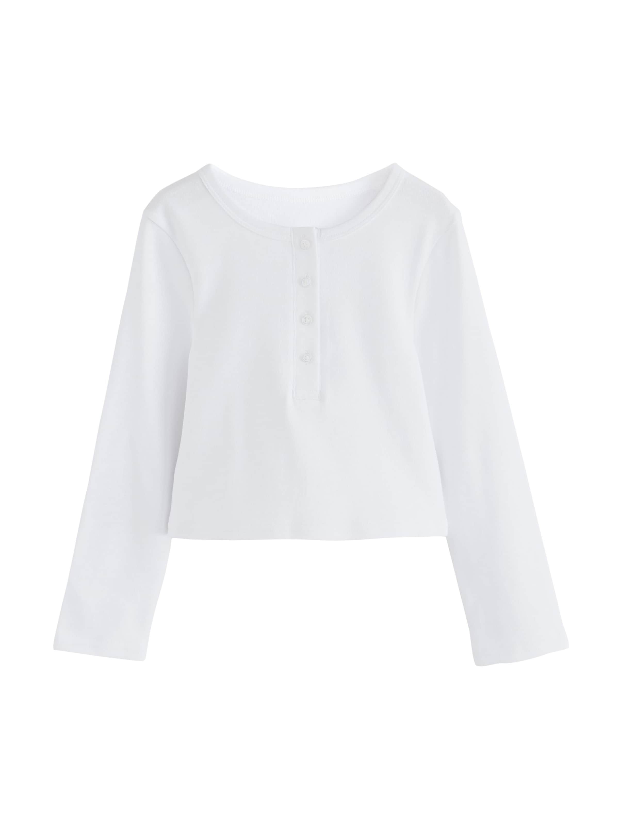 Next - Camiseta en blanco: frente