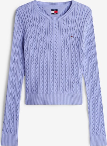Pull-over 'ESSENTIAL' Tommy Jeans en bleu : devant