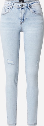 VERO MODA - Skinny Calças de ganga 'TANYA' em azul: frente