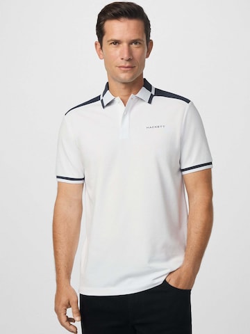 Hackett London Poloshirt 'City' in Weiß: Vorderseite