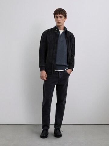 Scalpers Свитер 'Peak' в Серый: спереди