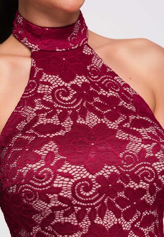 Ombre Avondjurk in Rood