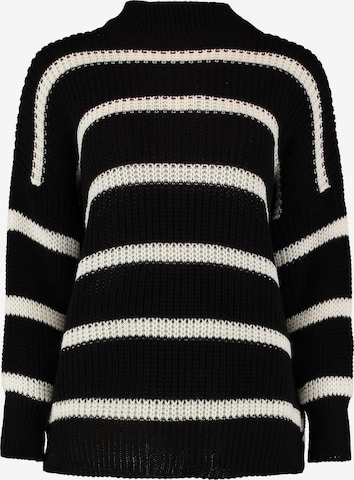 Hailys Sweter 'Muriel' w kolorze czarny: przód