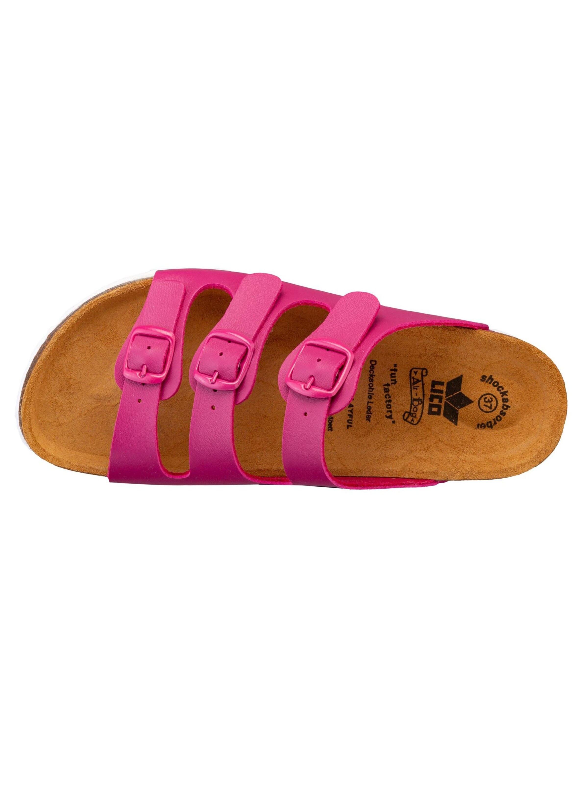 LICO Pantolette ' Bioline Lady ' in Pink