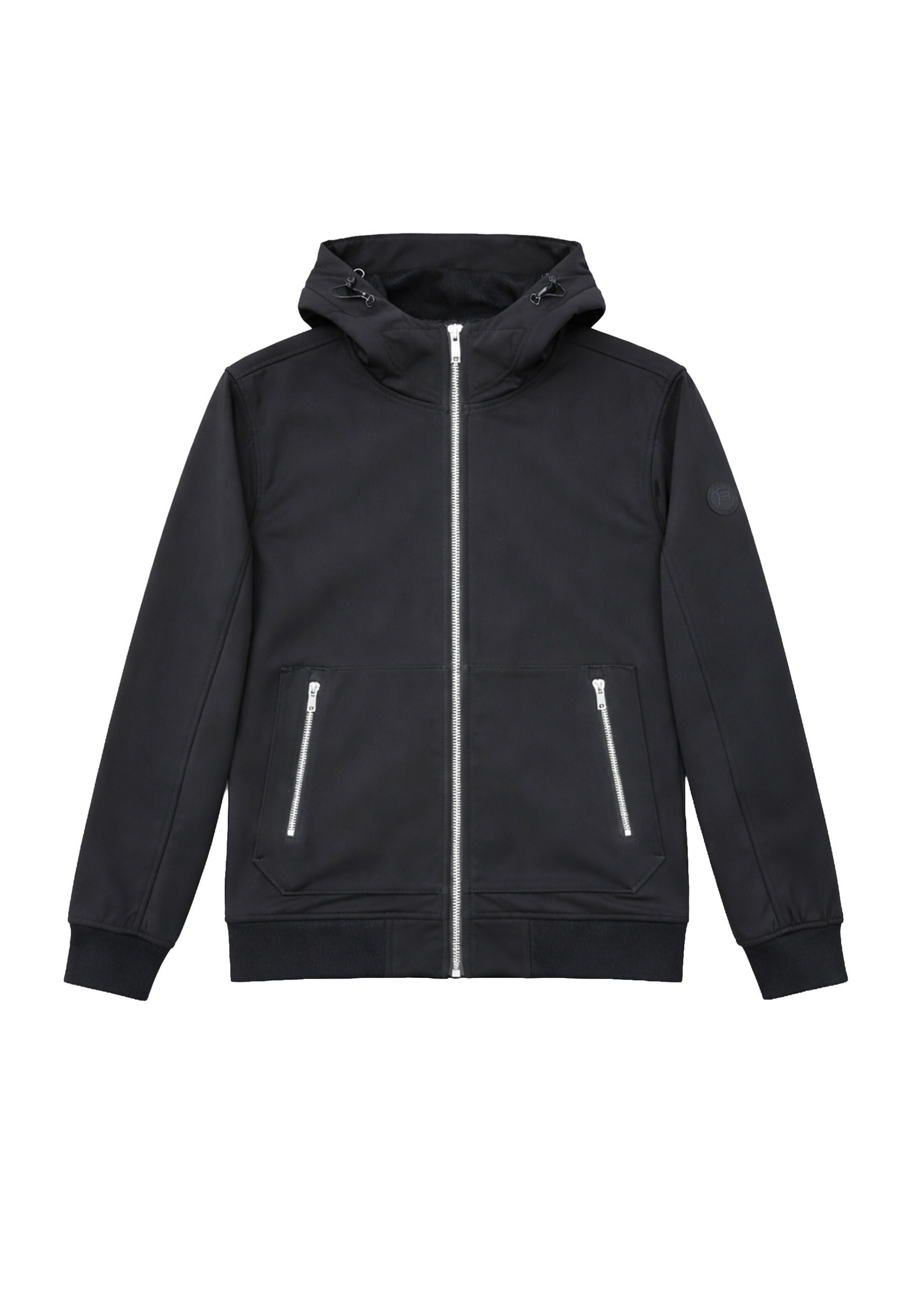 883Police Jacke 'BAIRSTOW' in Schwarz: Vorderseite