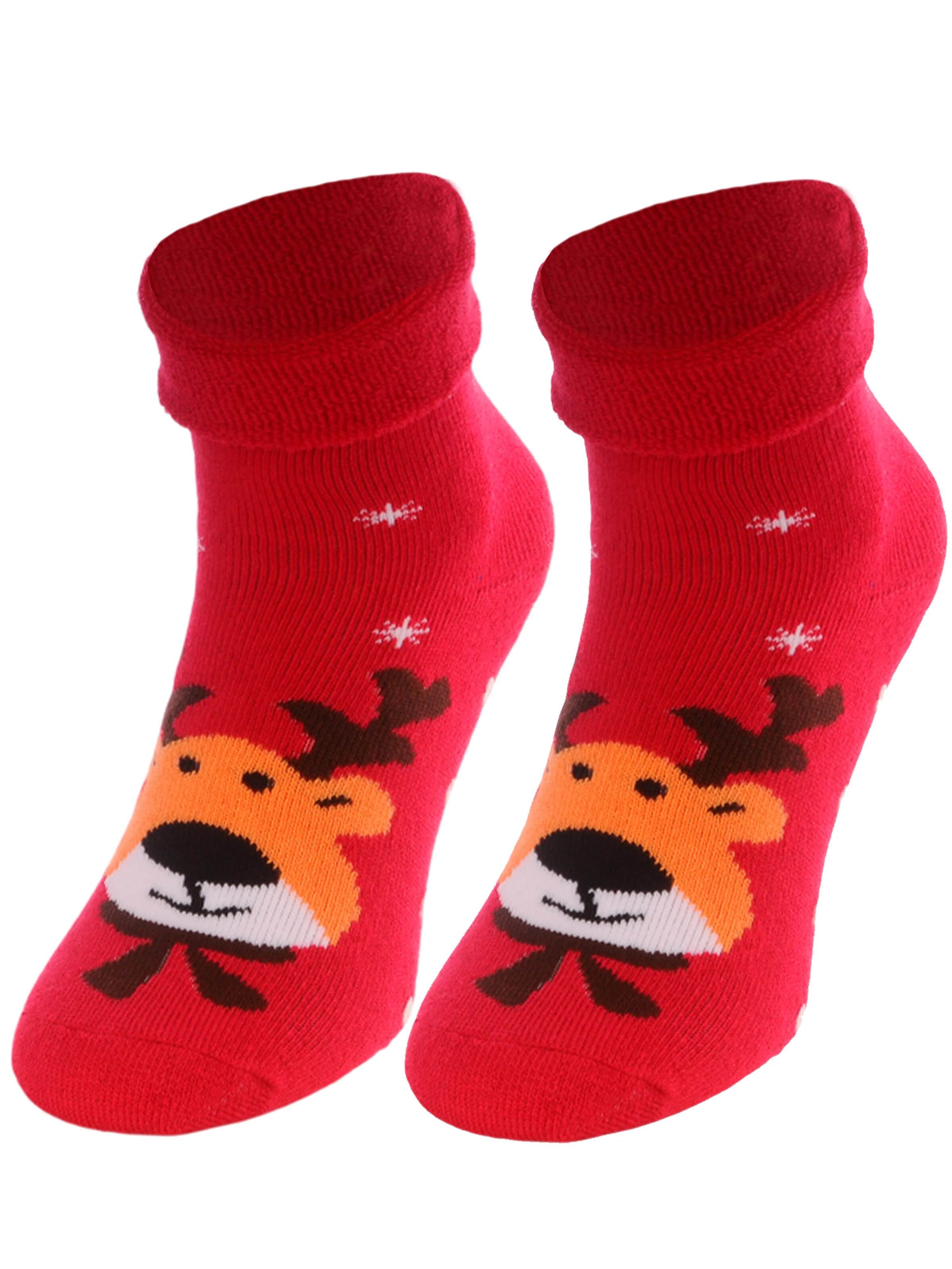 La Bortini Socken‌ in Rot: Vorderseite