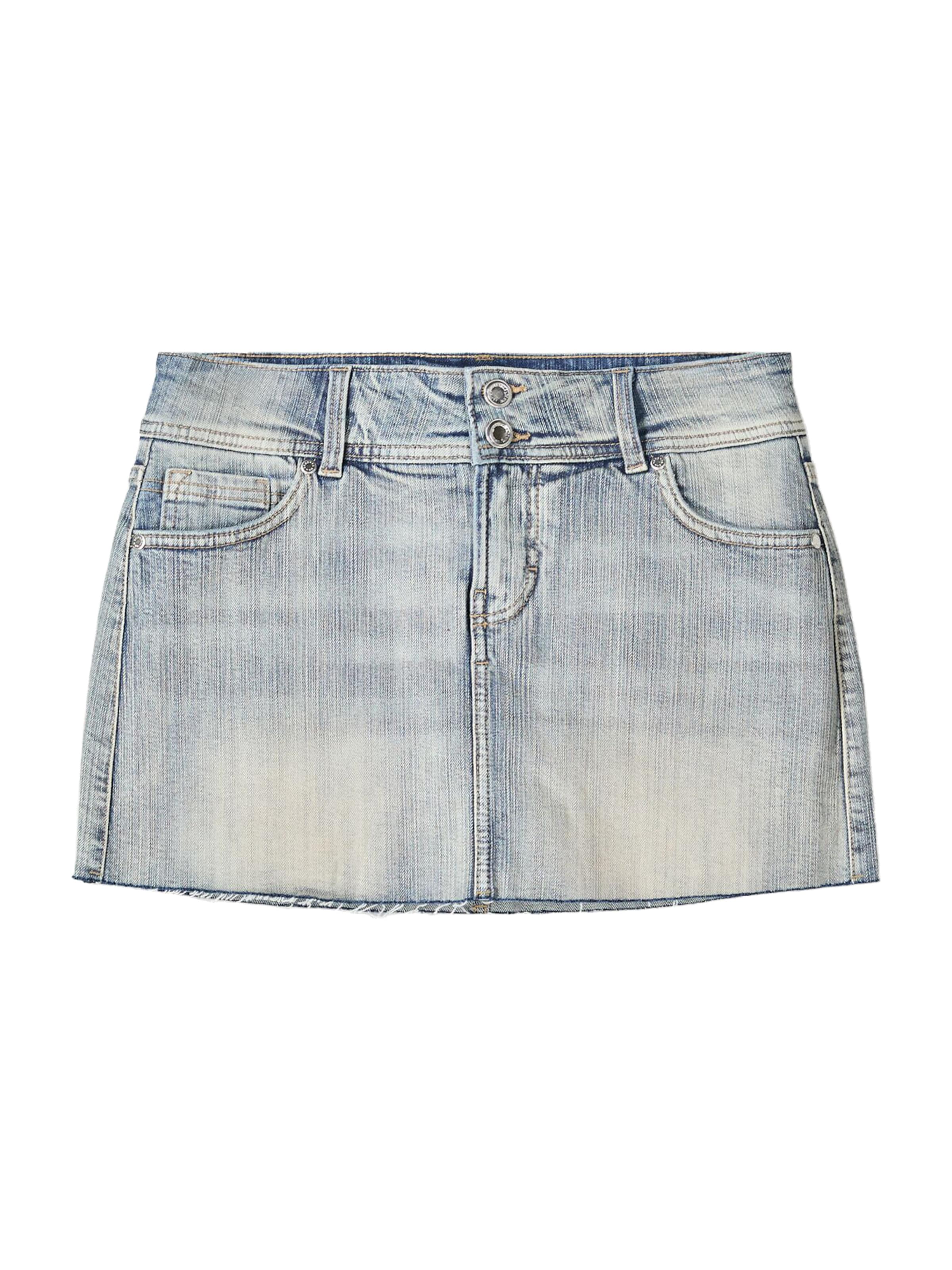 Gonna di Bershka in blu: frontale