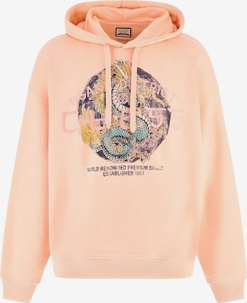 GUESS Sweatshirt in Pink: predná strana