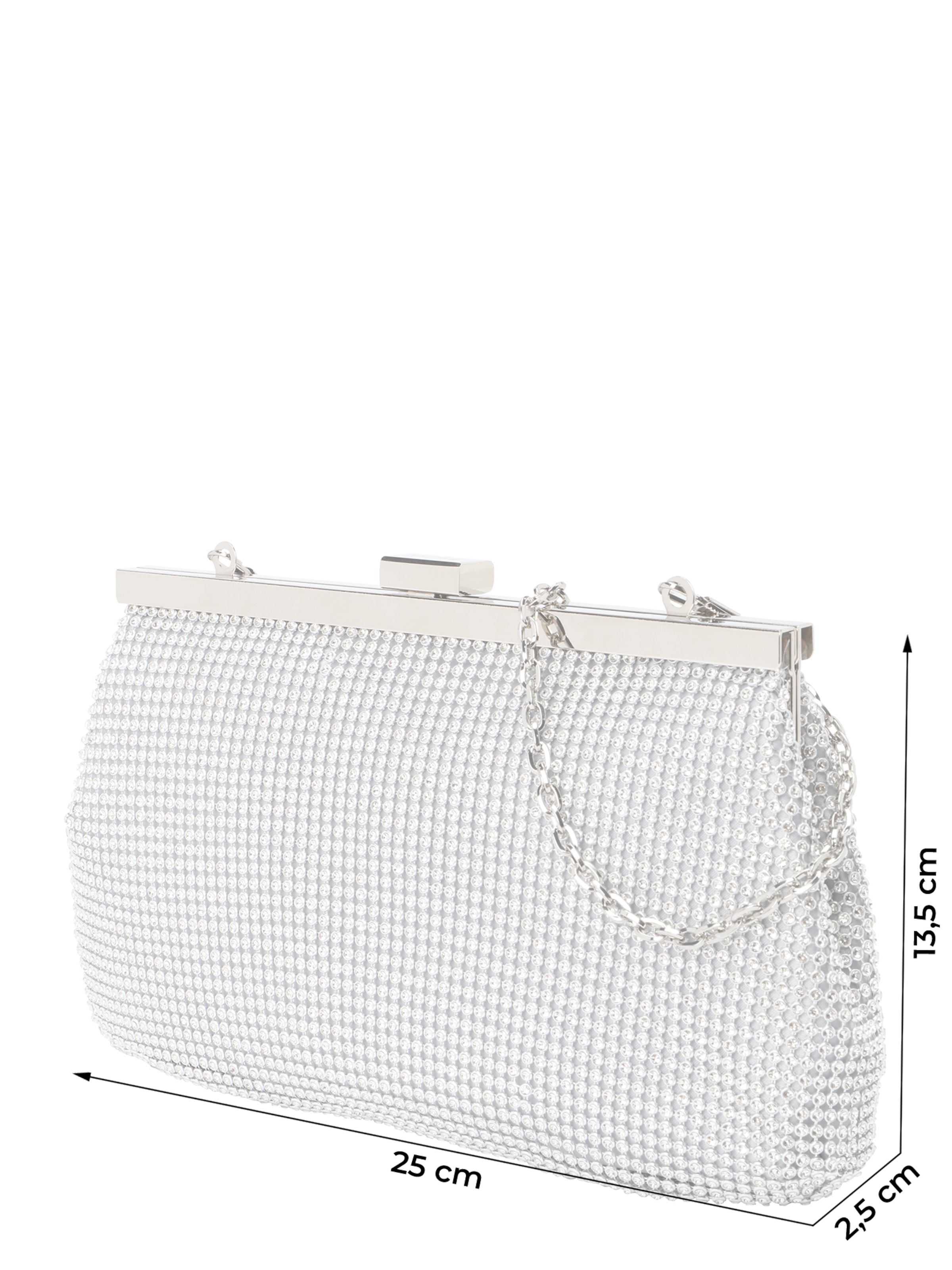 Pochette mascara en argent