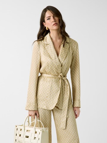 MARCIANO LOS ANGELES Blazer in Beige: front