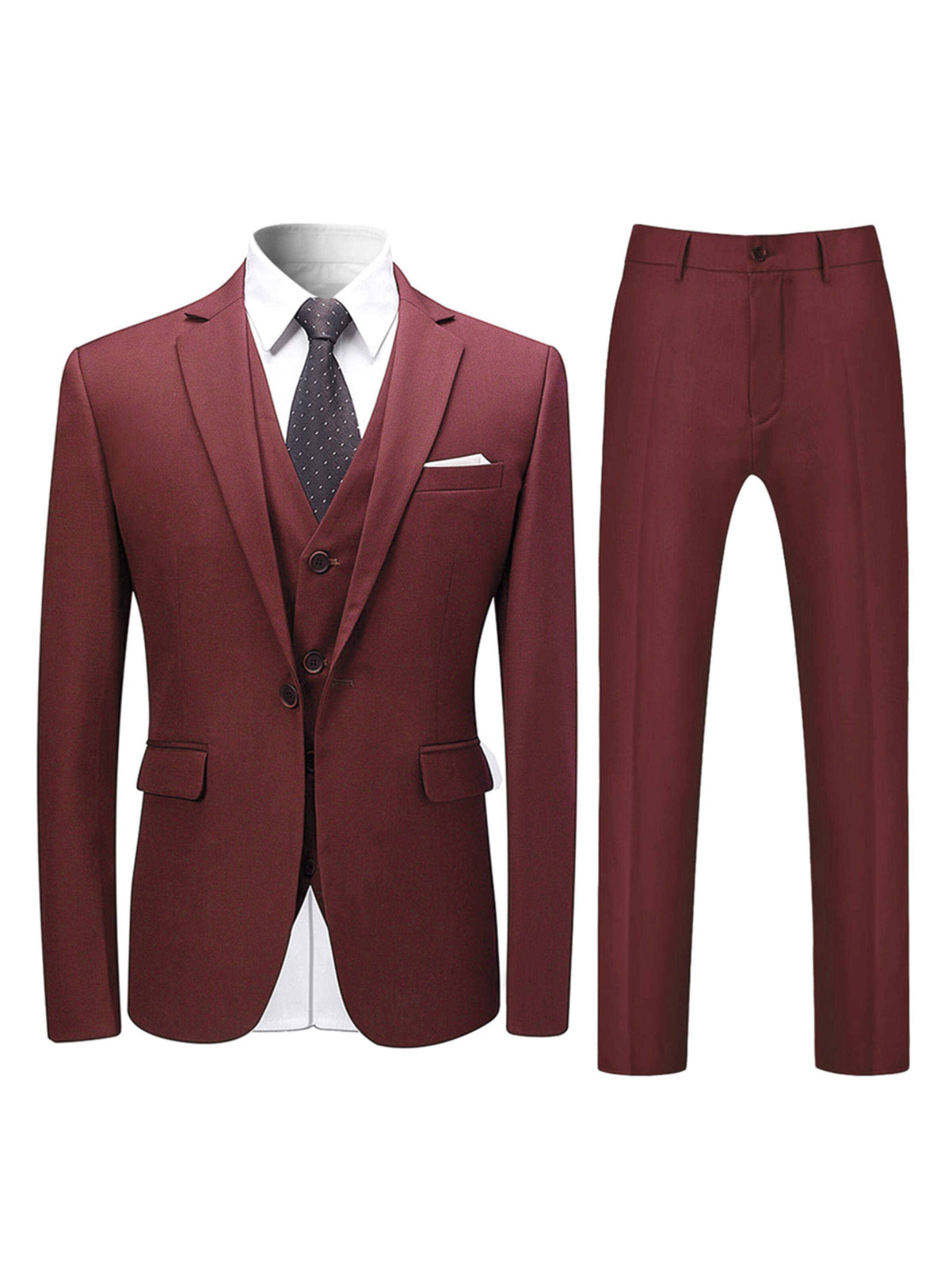 Youthup Anzug‌‌ in Rot: Vorderseite