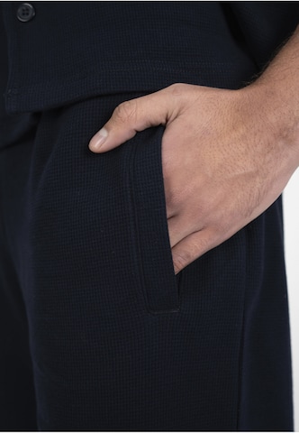 Prohibited Wide leg Broek 'Côte d’Azur' in Blauw