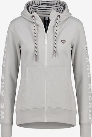Giacca di felpa 'JessyAK A' di alife & kickin in grigio: frontale