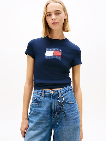 Maglietta di Tommy Jeans in blu: frontale