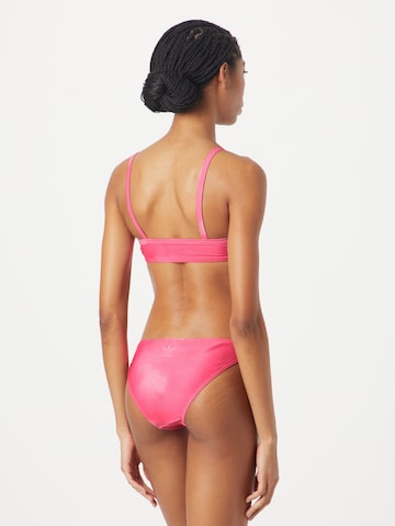 ADIDAS ORIGINALS Bustier Bikini 'Hills Hiker Allover-Print ' i pink