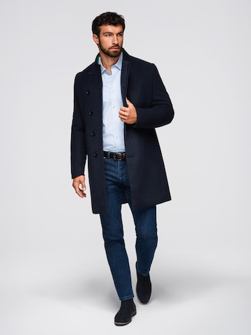 Manteau mi-saison Ombre en bleu