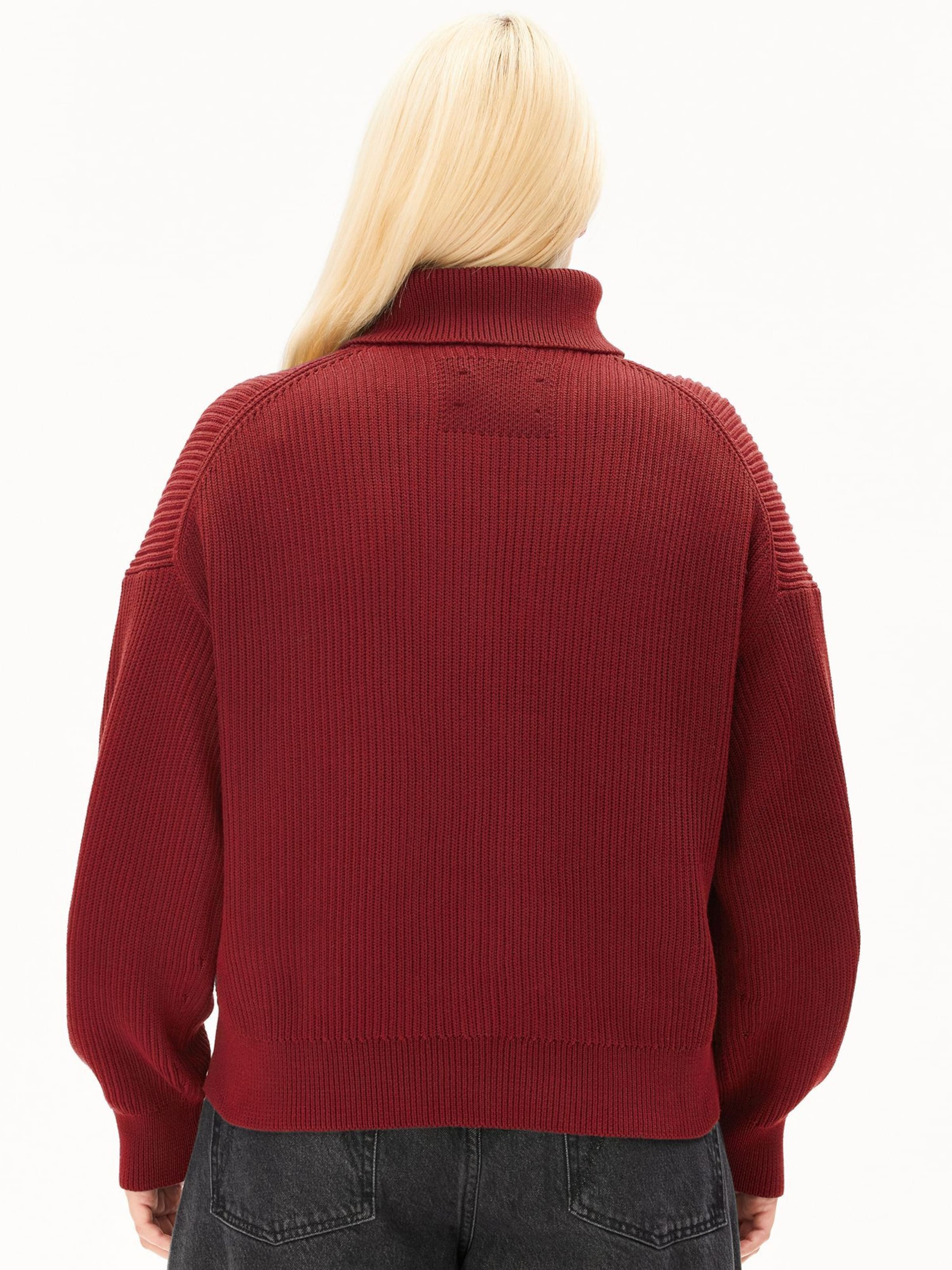 ARMEDANGELS Sweater 'Vanise' in Red