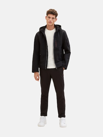 TOM TAILOR Between-season jacket in Black