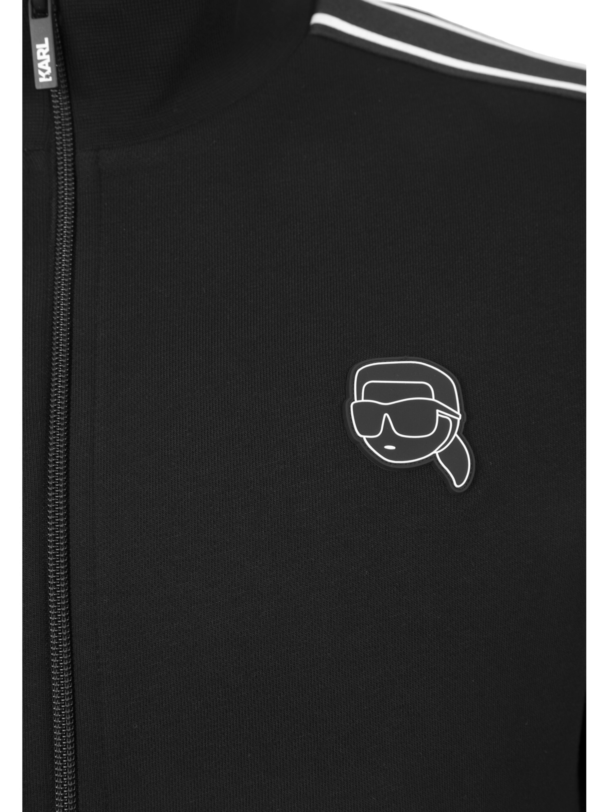 Karl Lagerfeld Sweat jacket '705043' in Black