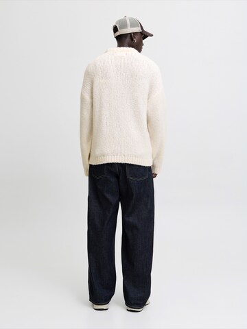 JACK & JONES Свитер 'JCOKIDD' в Белый