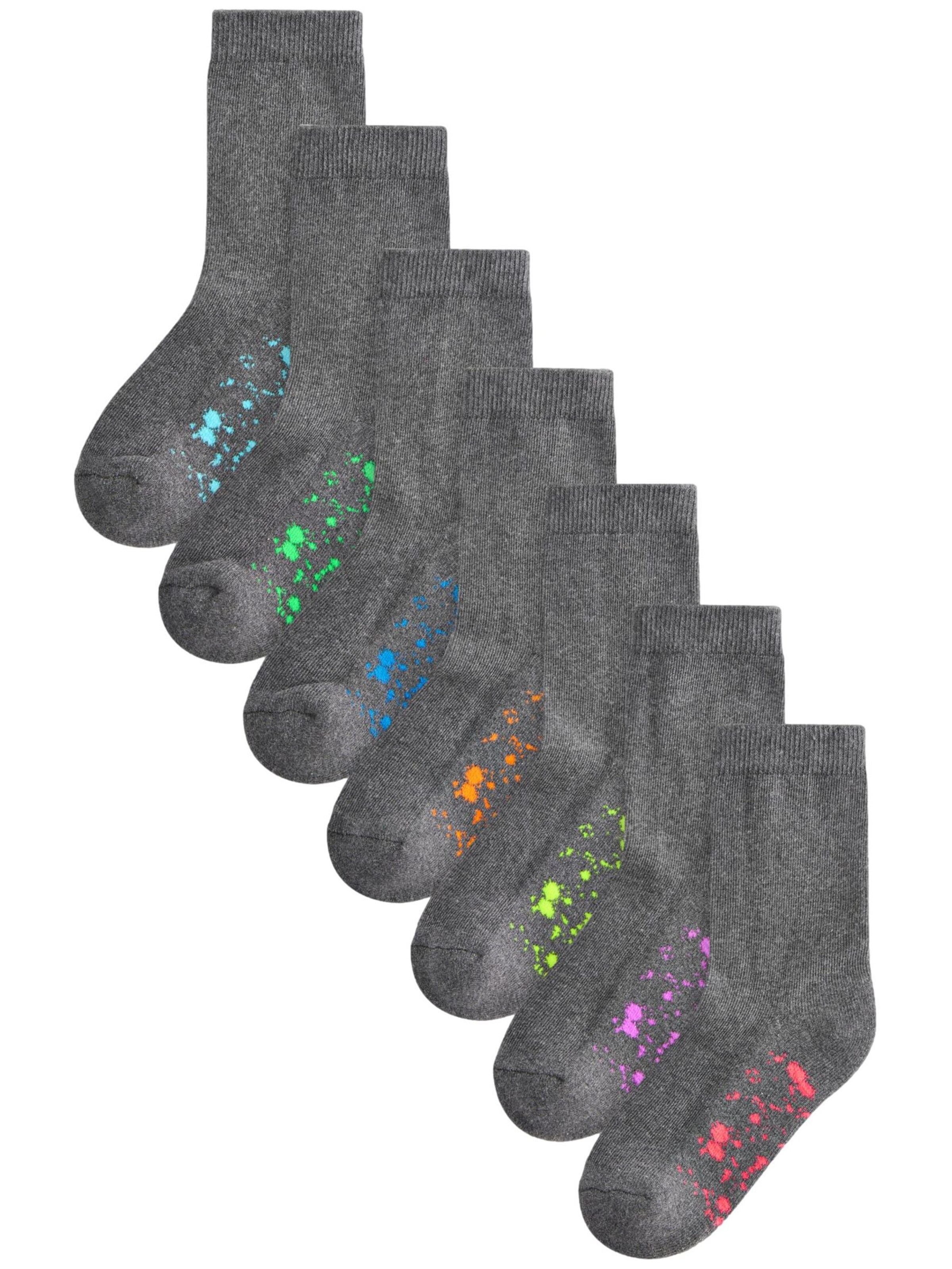 Next Носки в Серый: спереди