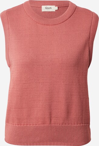 Pull-over 'Amber' Givn Berlin en rose : devant