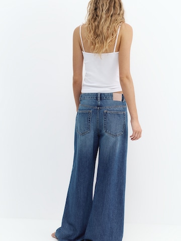 Pull&BearWide Leg/ Široke nogavice Traperice - plava boja