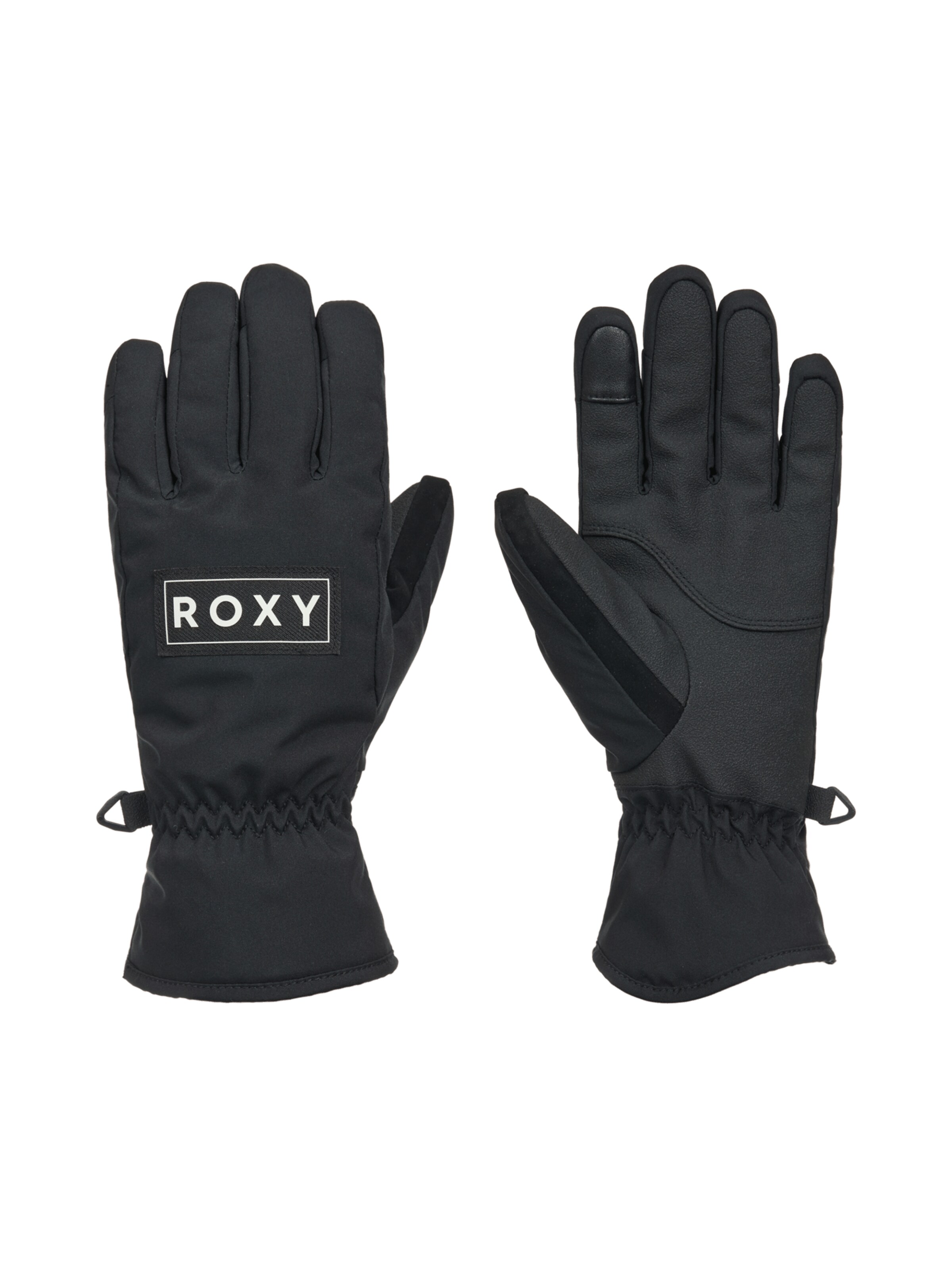 ROXY Athletic Gloves 'Freshfield' in Black: front
