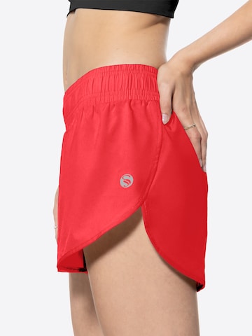 Regular Pantalon de sport Stark Soul en rouge