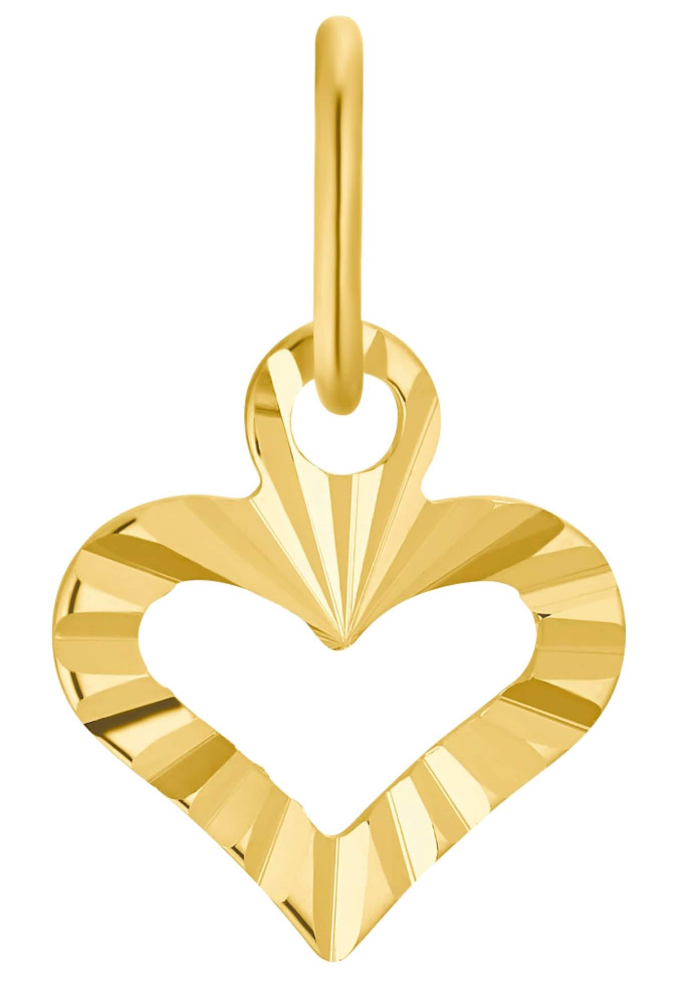 AMOR Anhänger in Gold: Vorderseite