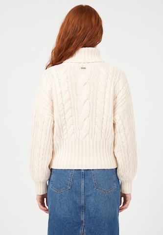 Pull-over DreiMaster Vintage en blanc