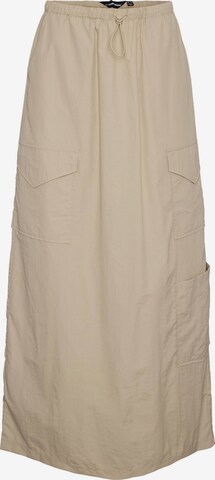 SOMETHINGNEW Rok in Beige: voorkant