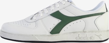 Chaussure de sport à lacets Diadora en blanc : devant