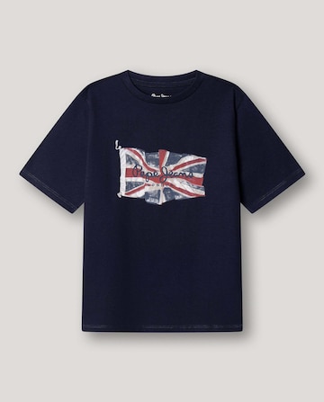 T-shirt 'Union Jack' Pepe Jeans en bleu