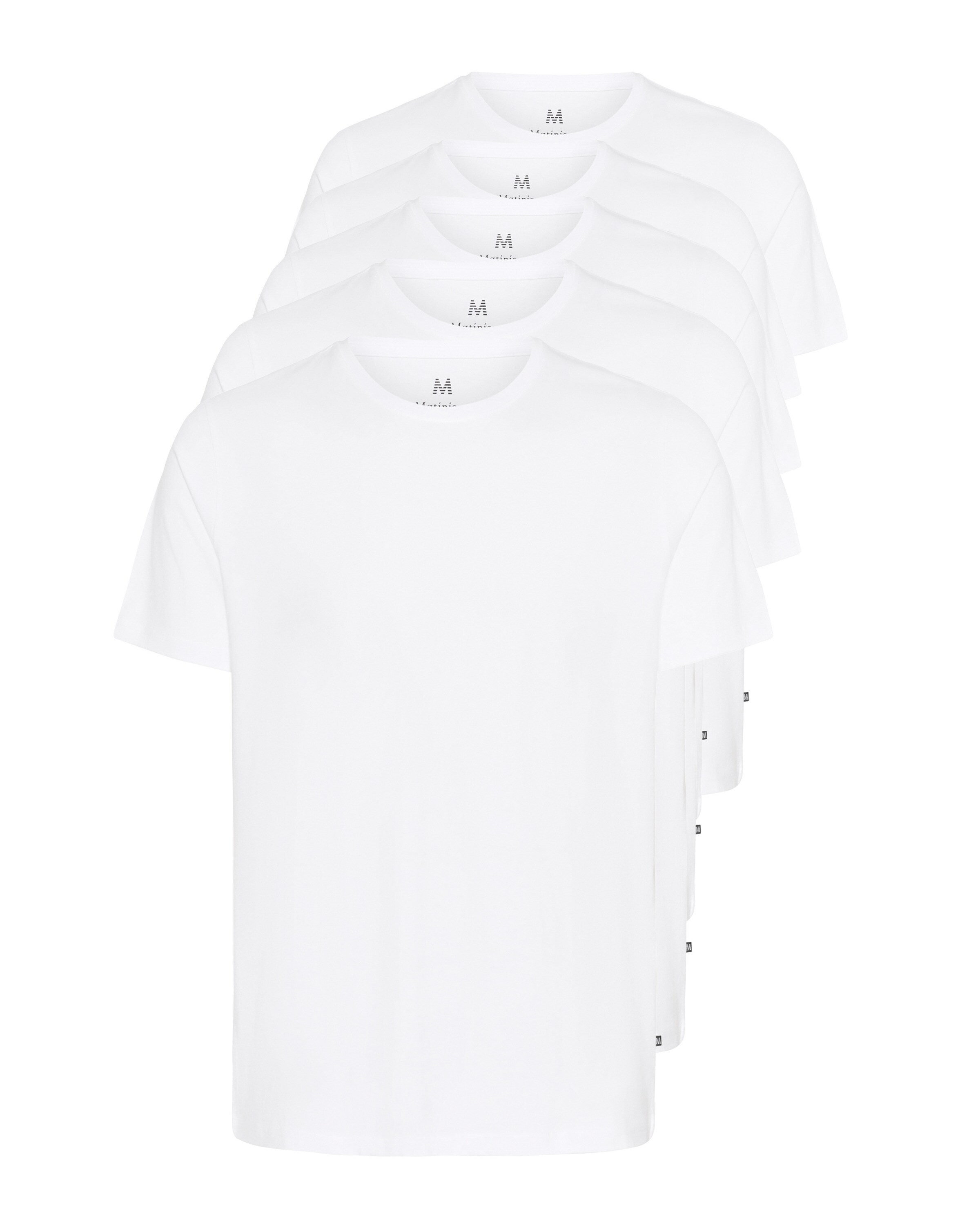 T-Shirt 'Jermane' Matinique en blanc : devant