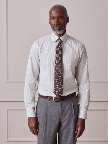 Next Slim fit Srajca | siva barva