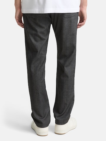 Regular Pantalon à pince TOM TAILOR en gris