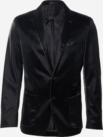 juoda Karl Lagerfeld Standartinis modelis Klasikinis švarkas 'SMART': priekis