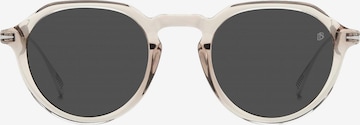 Lunettes de soleil 'David Beckham DB 1098/S Mud 49/23/150 MAN Sunglasses' David Beckham en marron : devant