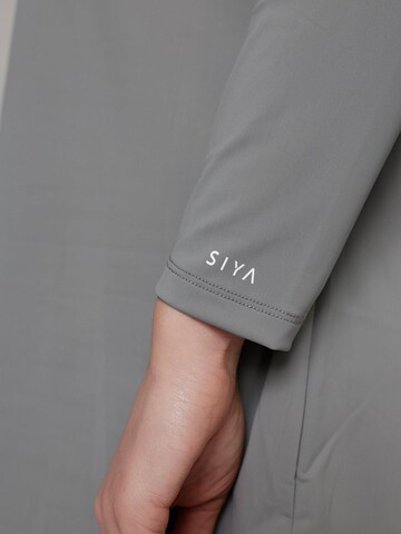 SIYA Swimwear High neck Badpak 'South - Covered' in Grijs
