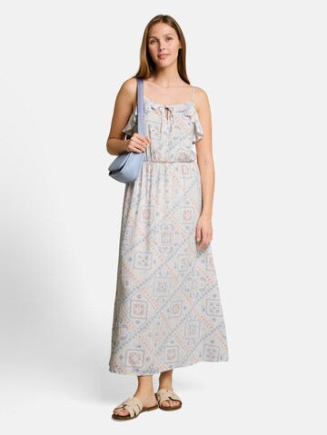 TOM TAILOR DENIM Kleid in Weiß