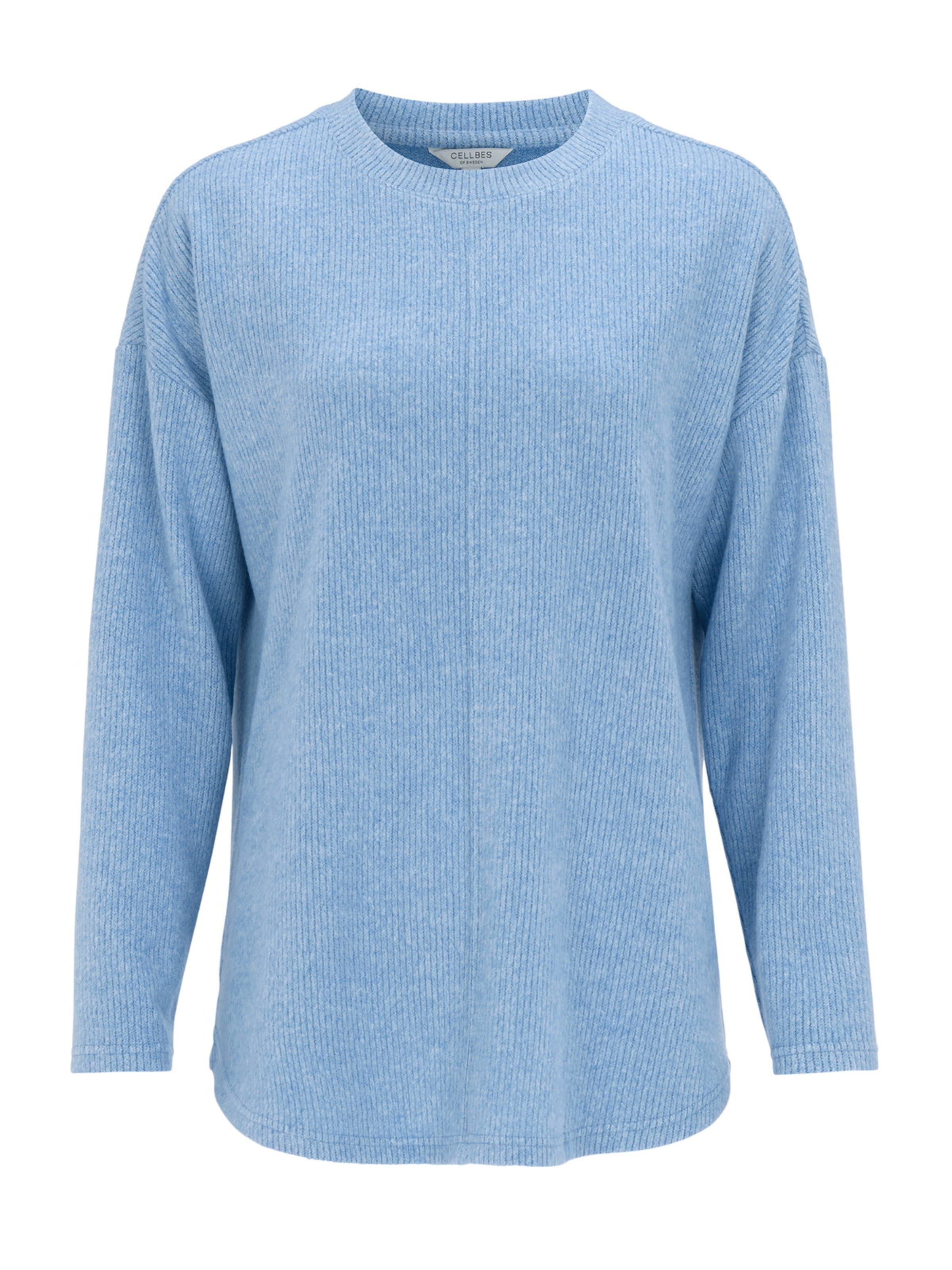 Pull-over Cellbes of Sweden en bleu : devant